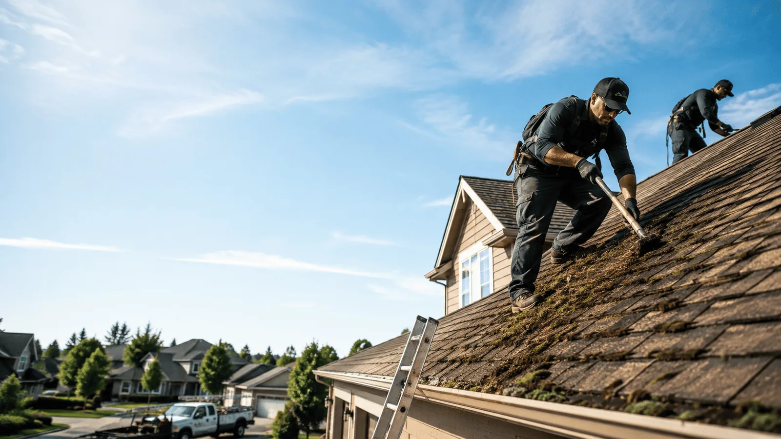 Roof Moss Removal in Round Lake, NY near me